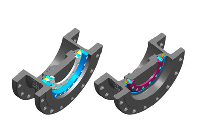 HOED TRIPLE OFFSET METAL SEATED BUTTERFLY VALVE